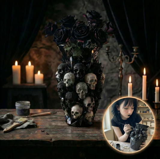 Goth Blumenvase